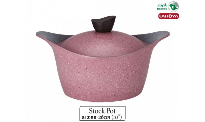 LAHOYA GRANITE POT WITH LID 26 CM