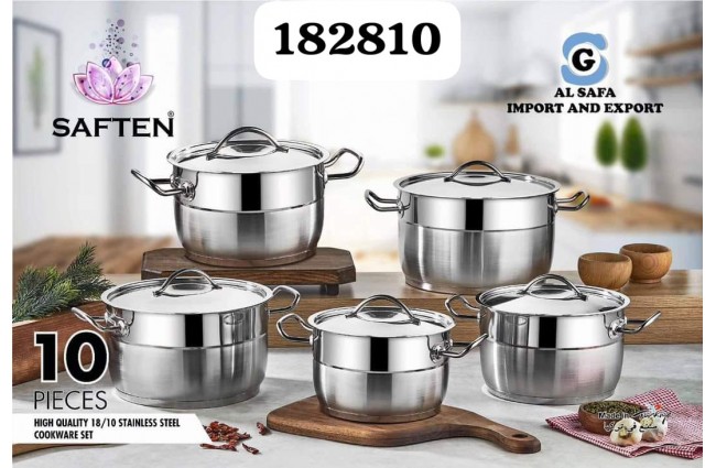 Stainless steel, 10 pieces, Turkish, 18/10, 182810