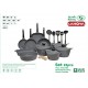 LAHOYA GRANITE COOKWARE SET 23 PCS