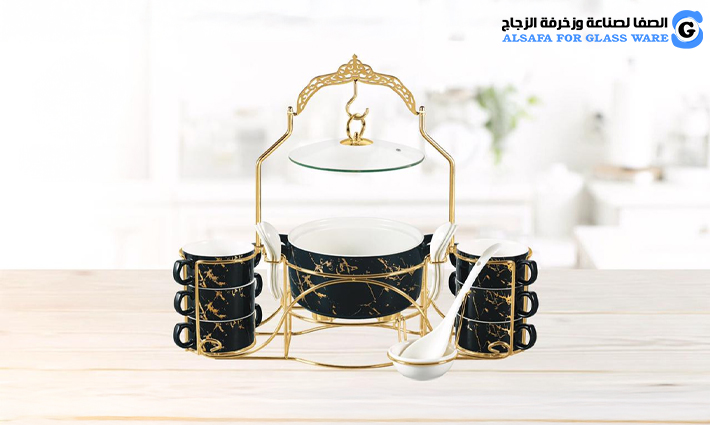 Black Islamic soup set