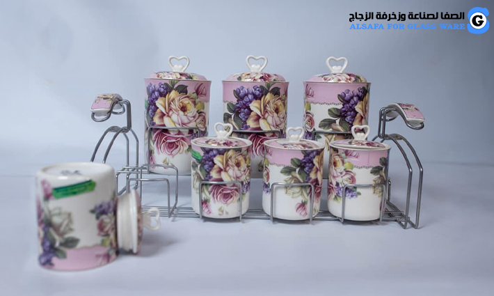 Purple cylinder spice set