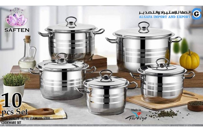 Stainless steel, 10 pieces, Turkish, 18/10 182812